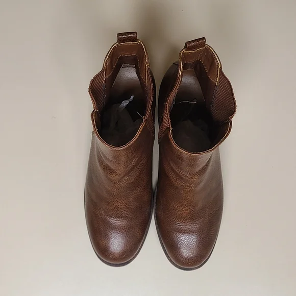 MIA Jody Chelsea leather slip on ankle boots size 10 - Picture 5 of 12